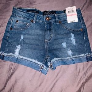 Girls Jean shorts. Size 10. Brand new.